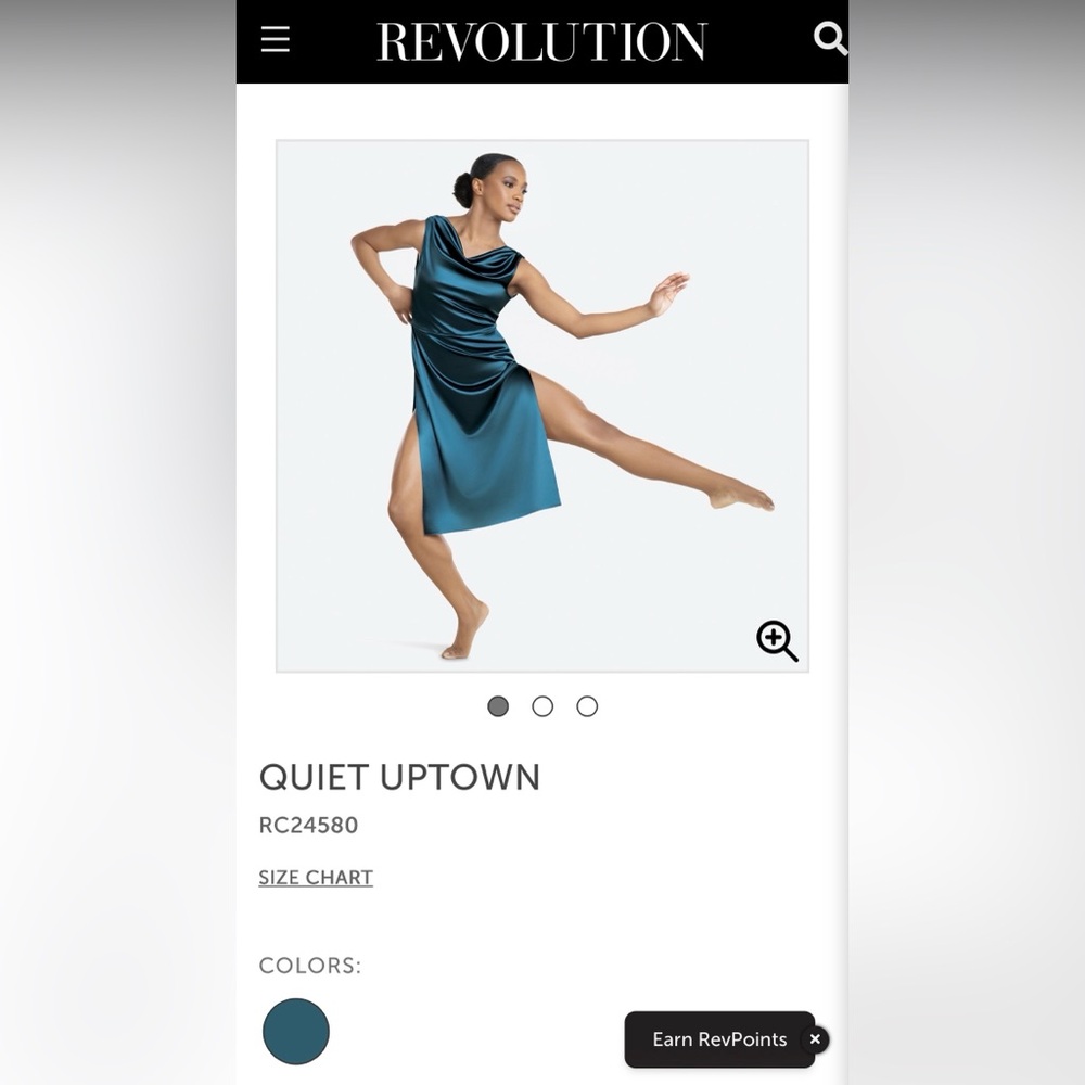 Revolution RC24580 - Quiet Uptown Dance Costume